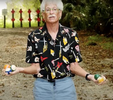 Demonstration of balance and coordination training tool